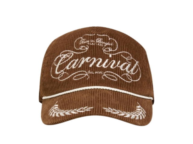 Carnival Carnival Classic Corduroy Cap Brown FW25 - view 1