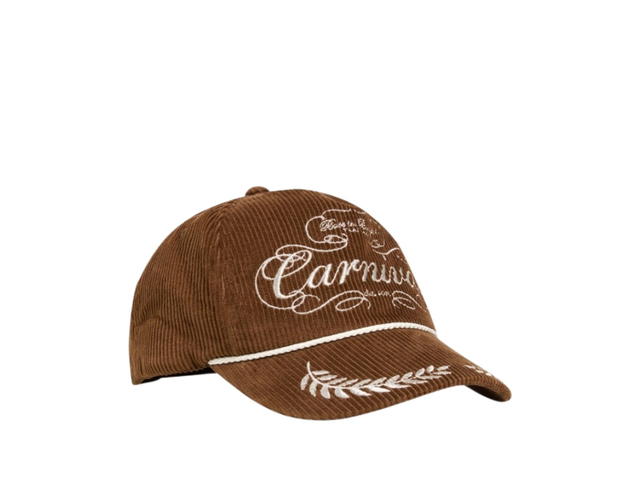 Carnival Carnival Classic Corduroy Cap Brown FW25 - view 2