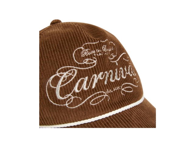 Carnival Carnival Classic Corduroy Cap Brown FW25 - view 4