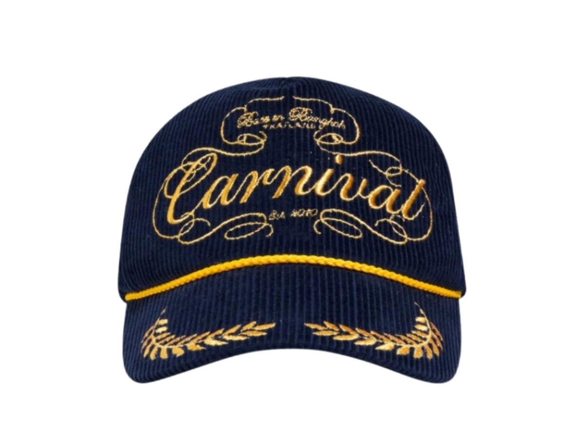 Carnival Carnival Classic Corduroy Cap Navy FW25