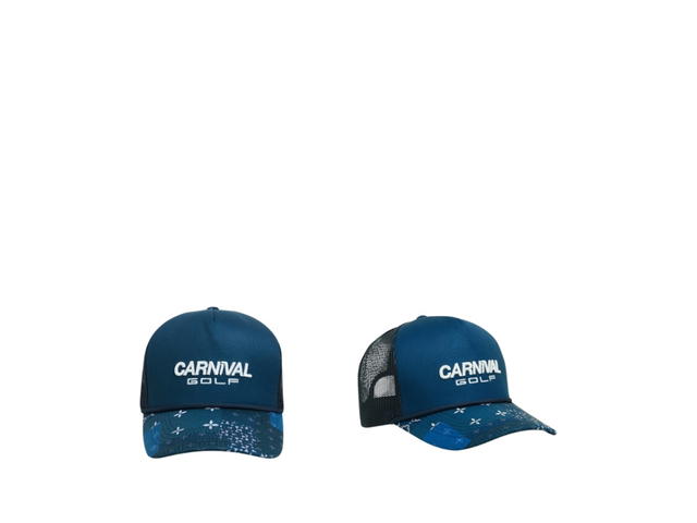 Carnival Carnival Golf Paisley Layered Cap Navy - view 2