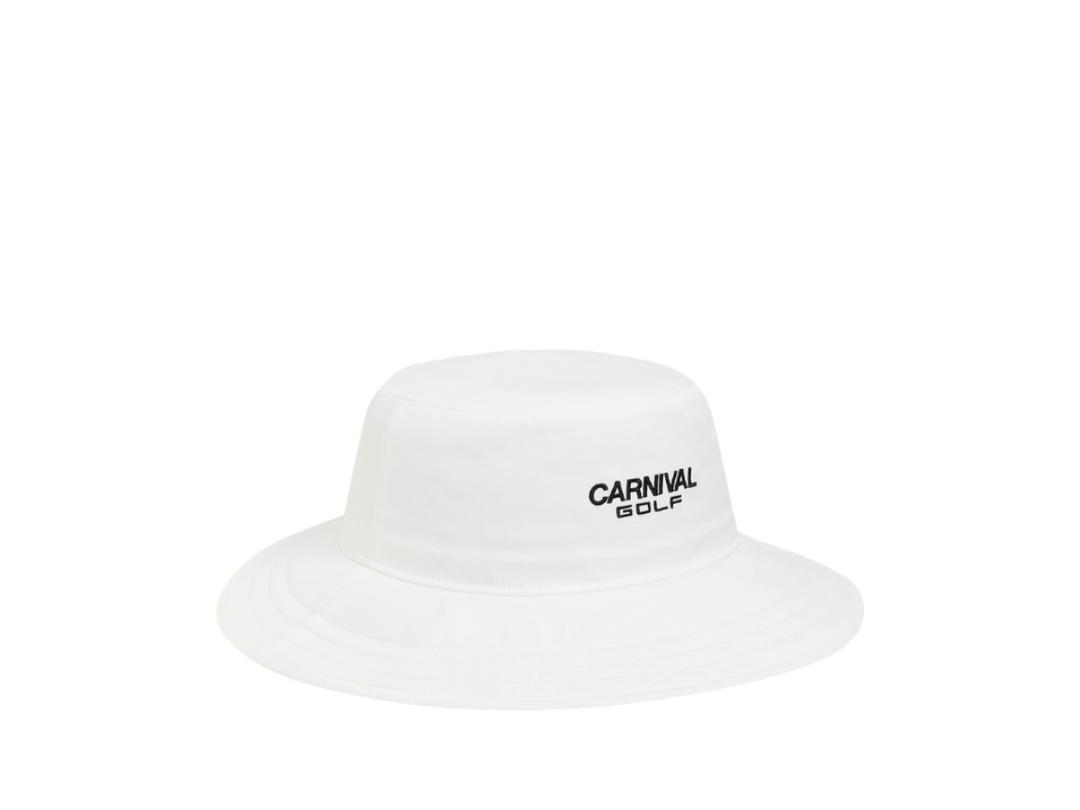 Carnival Carnival Golf Wide Brim Hat White
