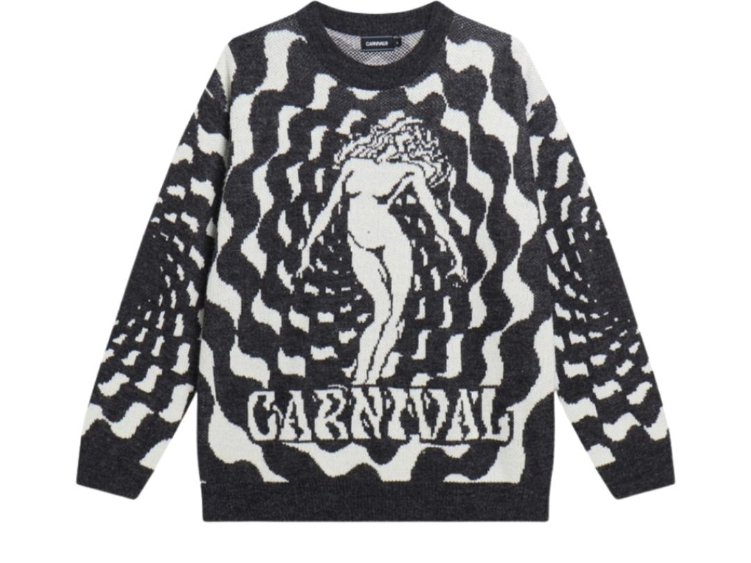 Carnival Carnival Illusion Sweater Grey