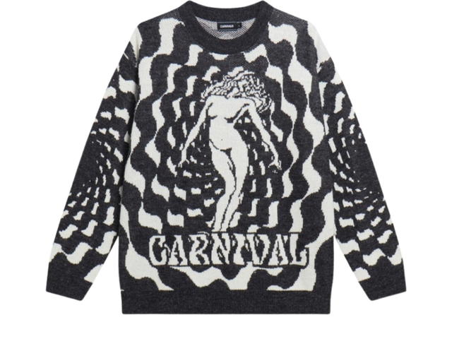 Carnival Carnival Illusion Sweater Grey - view 1