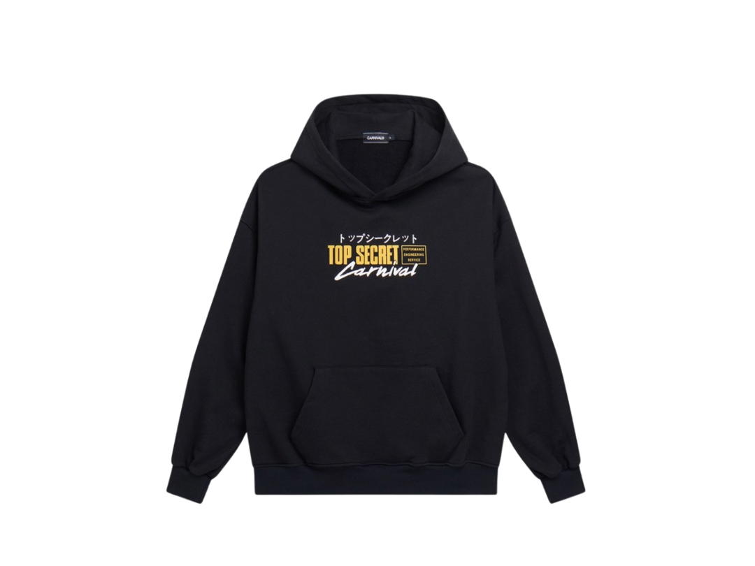 Carnival Carnival x Top Secret Fairlady Hoodie Black