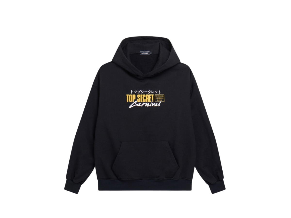 Carnival Carnival x Top Secret Fairlady Hoodie Black