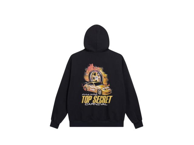 Carnival Carnival x Top Secret Fairlady Hoodie Black - view 2