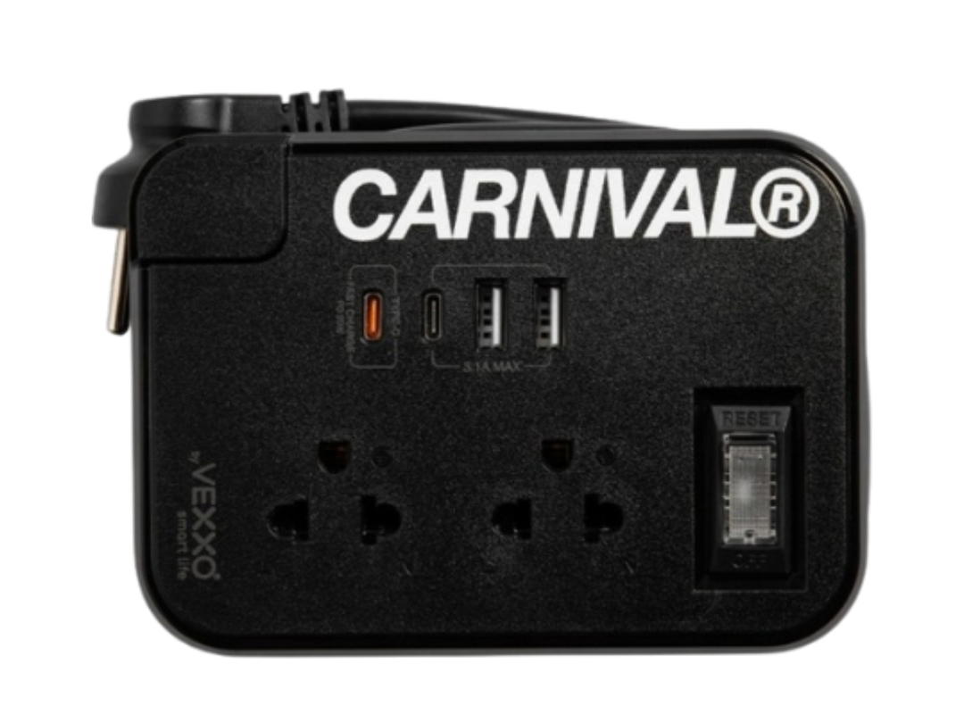 Carnival Carnival X Vexxo Travel Power Strip