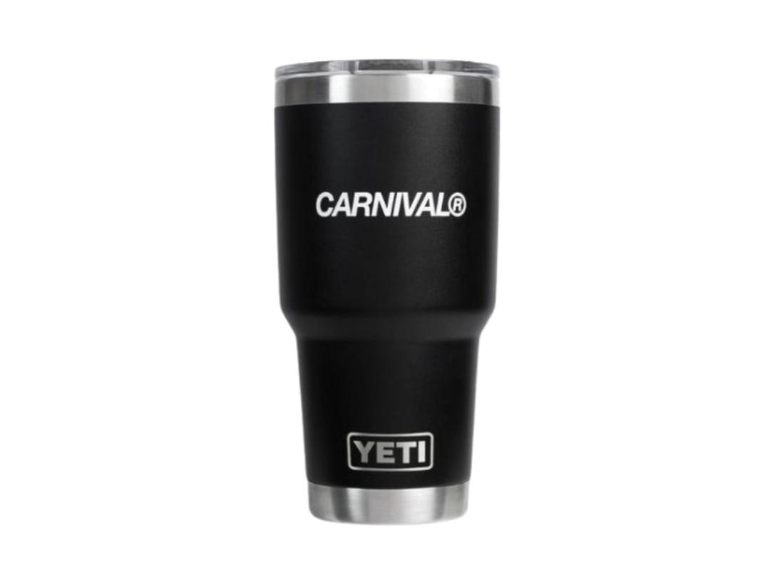 Carnival Carnival x Yeti Rambler 30 Oz Tumbler Black