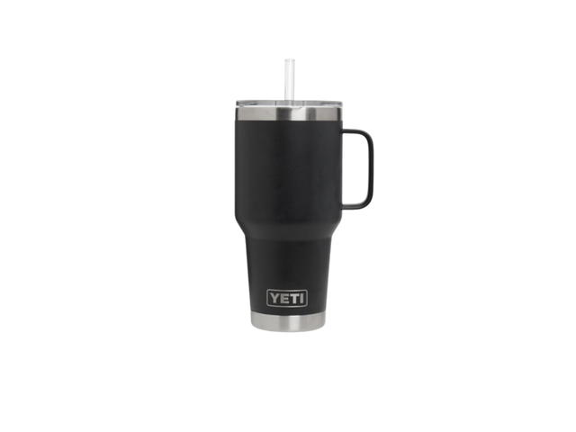 Carnival Carnival Yeti Rambler 35 Oz Mug With Straw Lid Black - view 2