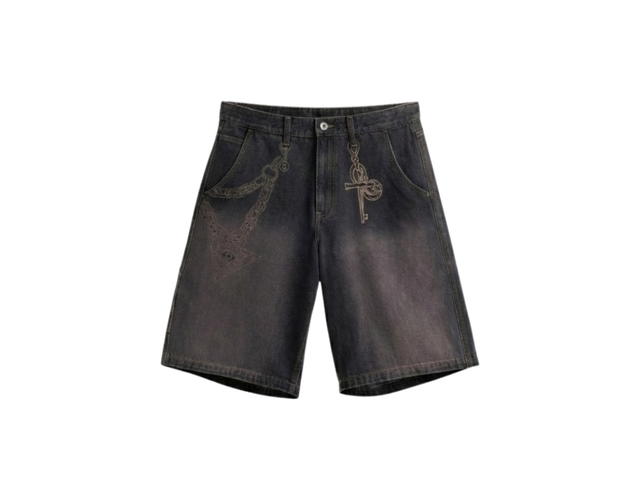 Carnival Carnival X Yugioh Denim Pants Black - view 1