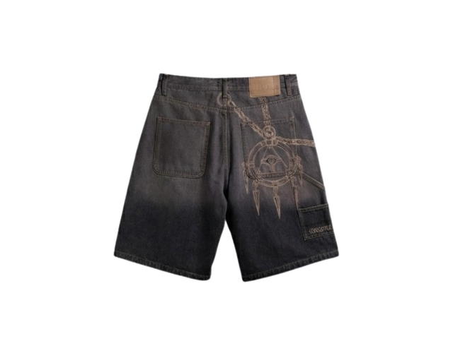Carnival Carnival X Yugioh Denim Pants Black - view 2
