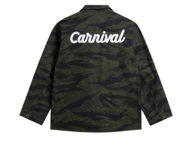 Carnival Carnival Camouflage Blazer Olive (SS25) Holiday In The Sun - view 2