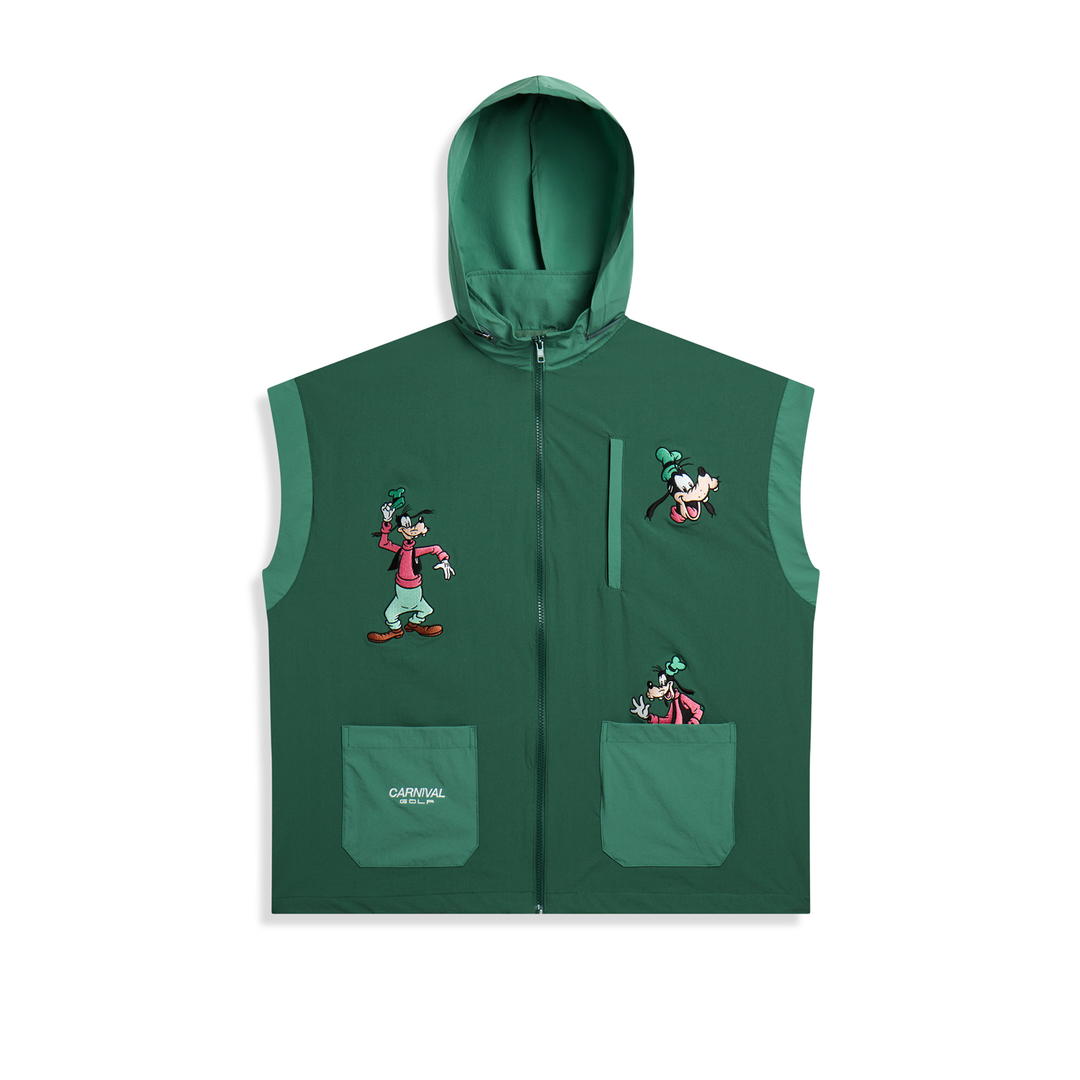 Carnival Carnival Golf X Disney Goofy Vest Green