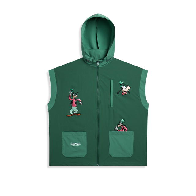 Carnival Carnival Golf X Disney Goofy Vest Green - view 1