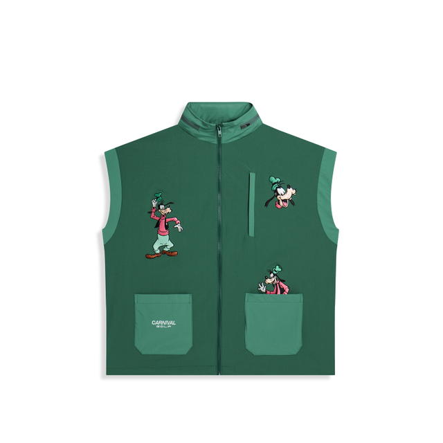 Carnival Carnival Golf X Disney Goofy Vest Green - view 2