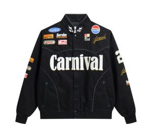 Buy Carnival Racing Denim Jacket Black (SS26) at Sasom – Authentic and Ready to Ship