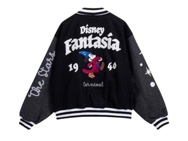 Carnival Carnival X Disney Fantasia Collection Varsity Jacket Black - view 2