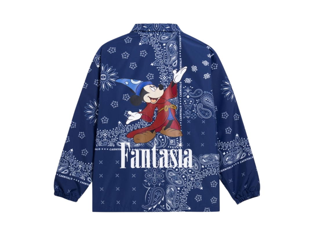 Carnival Carnival X Disney Fantasia Collection Quilt Jacket Blue