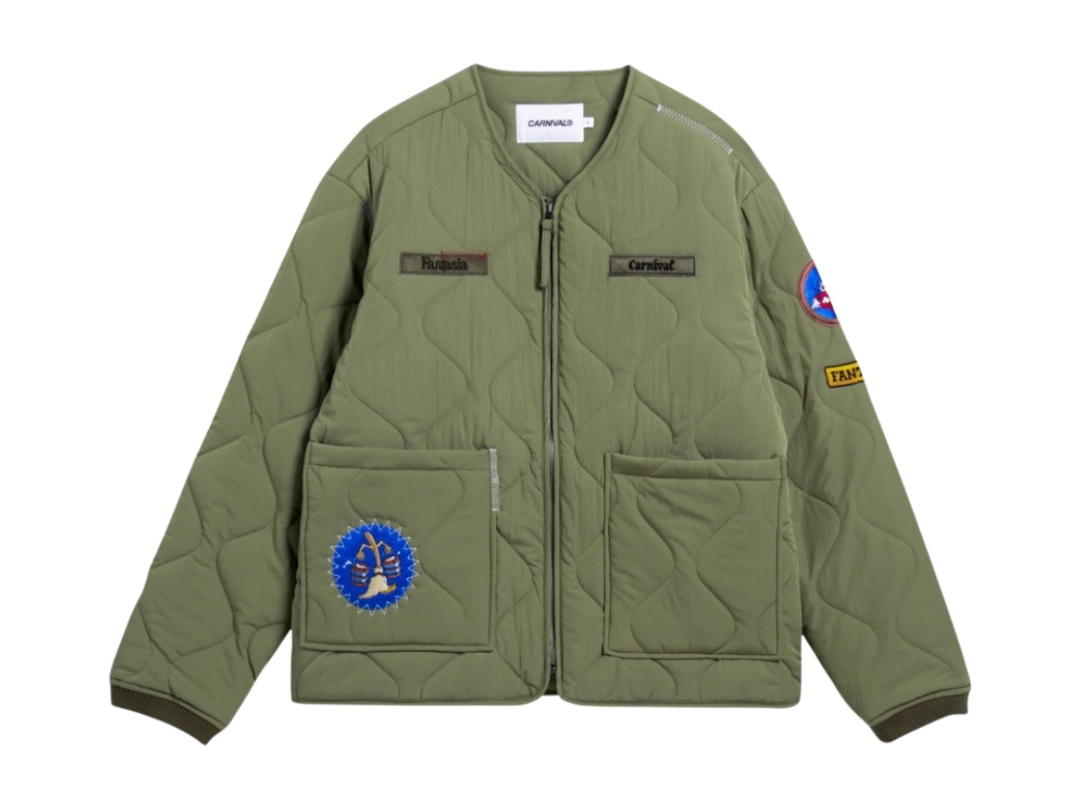 Carnival Carnival X Disney Fantasia Collection Quilt Jacket Olive