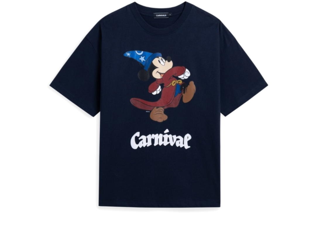 Carnival Carnival X Disney Fantasia Collection Roam Around Ovs T-Shirt Navy
