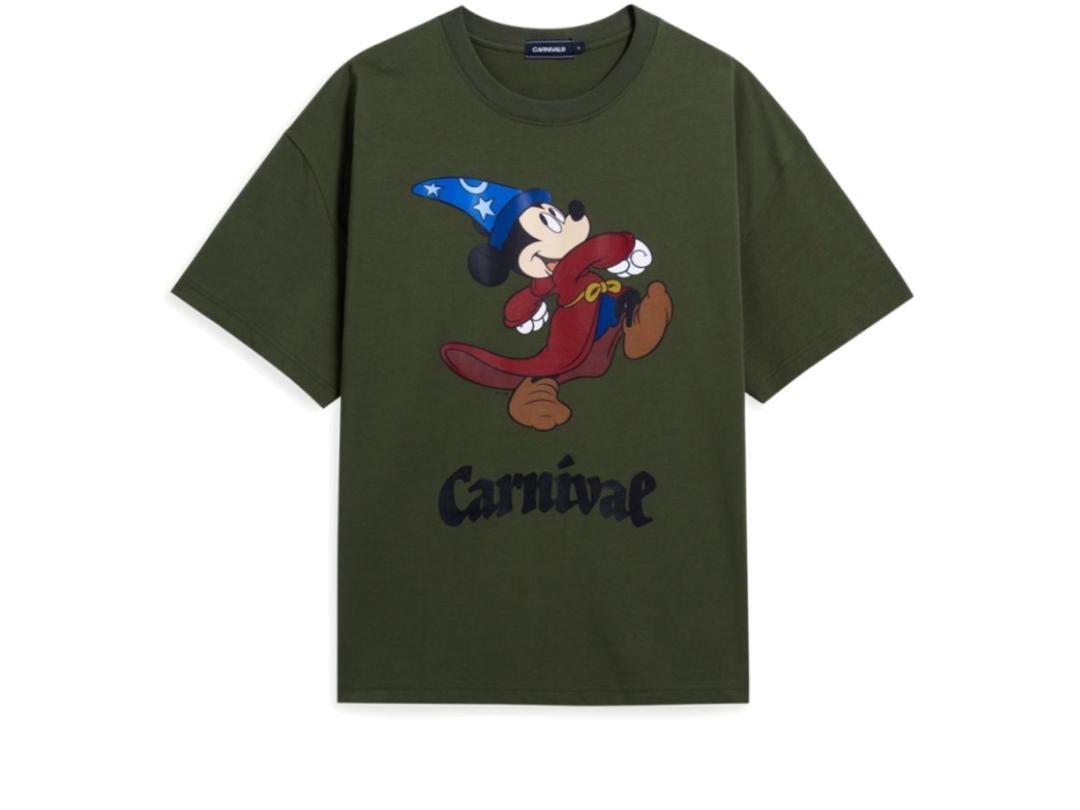 Carnival Carnival X Disney Fantasia Collection Roam Around Ovs T-Shirt Olive