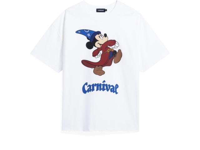 Carnival Carnival X Disney Fantasia Collection Roam Around Ovs T-Shirt White - view 1