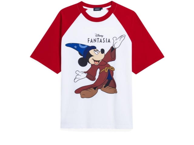 Carnival Carnival X Disney Fantasia Collection Raglan Ovs T-Shirt White - view 1