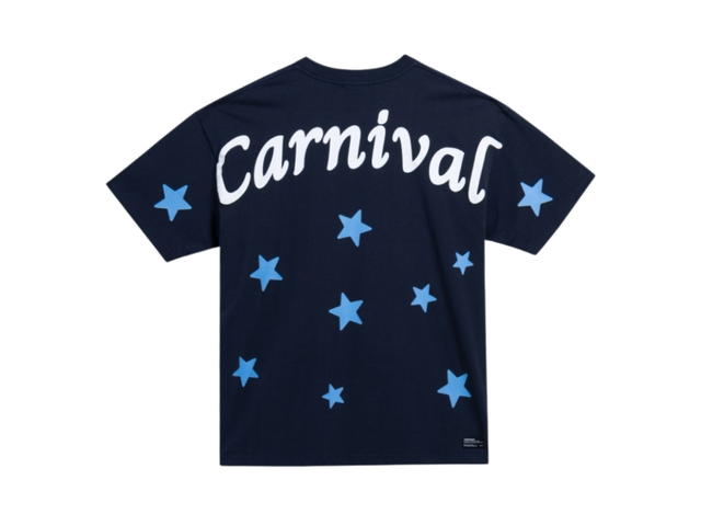 Carnival Carnival X Disney Fantasia Collection The Sorcerer's Apprentice Ovs T-Shirt Navy - view 2
