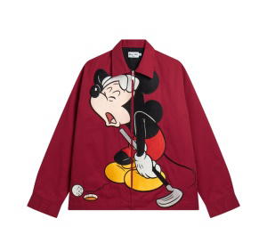 Buy Carnival Golf X Disney Mickey Jacket Red Wine at Sasom – Authentic and Ready to Ship