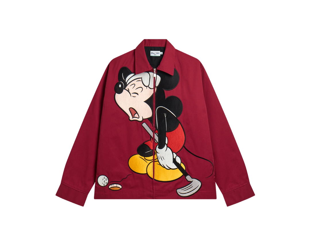 Carnival Carnival Golf X Disney Mickey Jacket Red Wine
