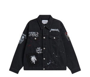 Buy Carnival x Metallica Denim Jacket Black at Sasom – Authentic and Ready to Ship