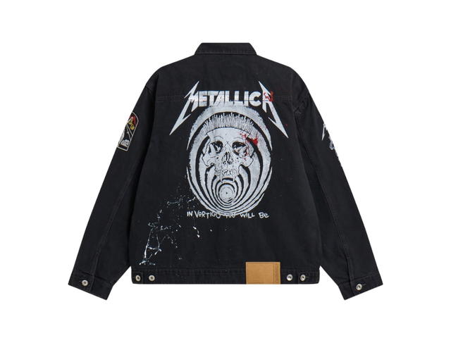 Carnival Carnival x Metallica Denim Jacket Black - view 2