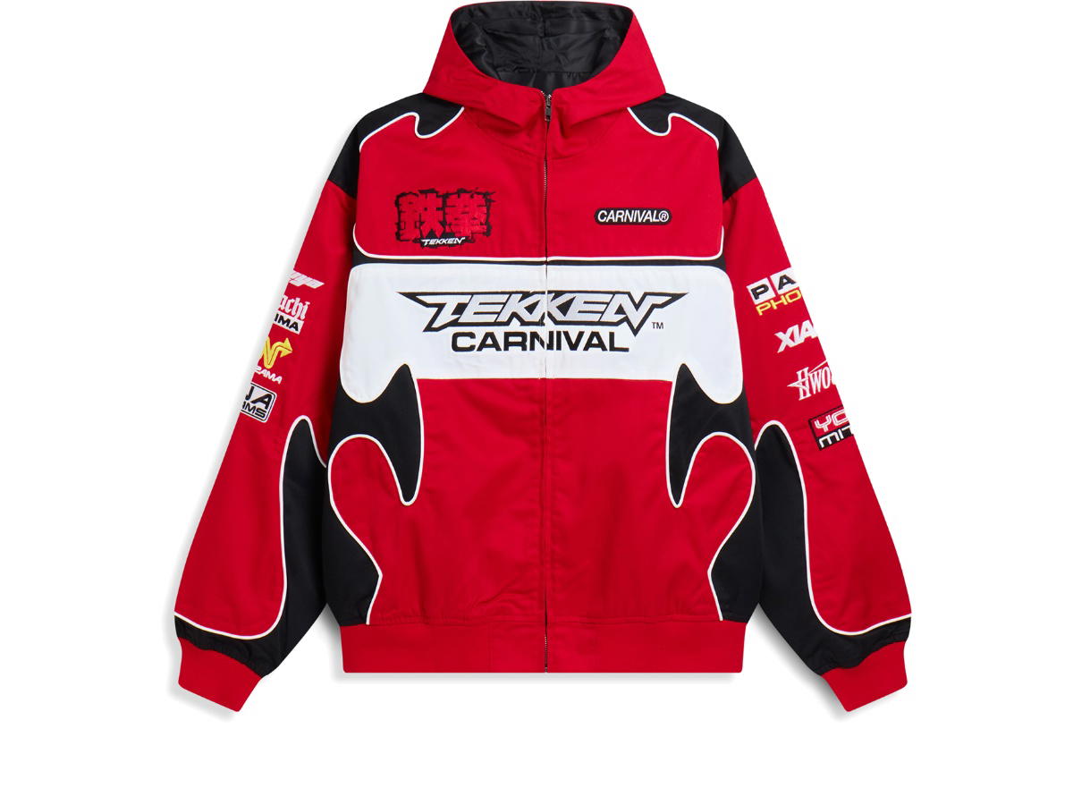 Carnival Carnival x Tekken Jin's Hooded Jacket Red