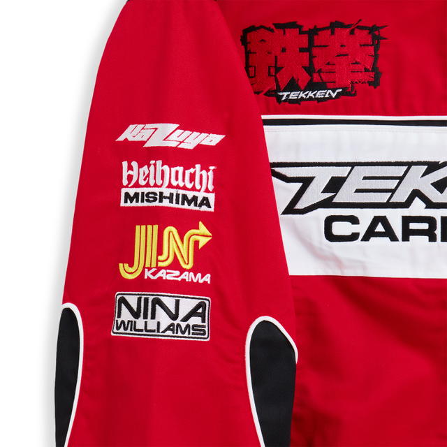 Carnival Carnival x Tekken Jin's Hooded Jacket Red - view 5
