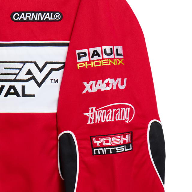 Carnival Carnival x Tekken Jin's Hooded Jacket Red - view 6