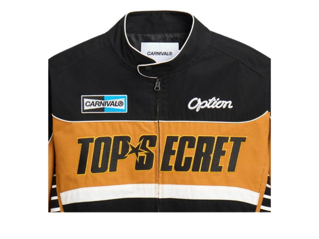 Carnival Carnival X Top Secre Performance Jacket Black Gold - view 2