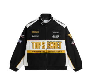 Buy Carnival X Top Secret Racing Jacket Black at Sasom – Authentic and Ready to Ship