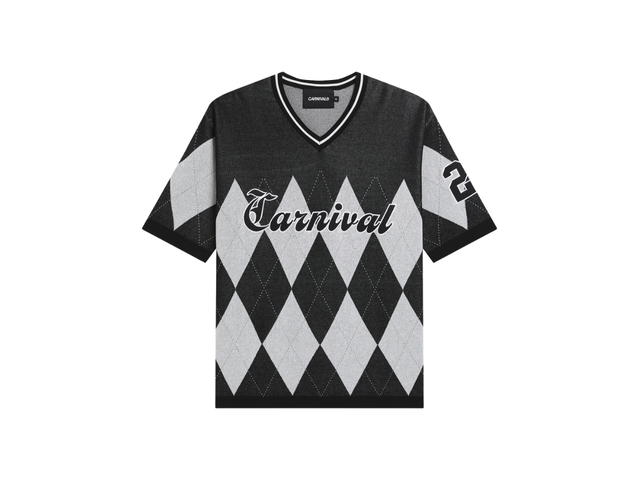Carnival Carnival American Football Knitted Jersey Black (SS26) - view 1