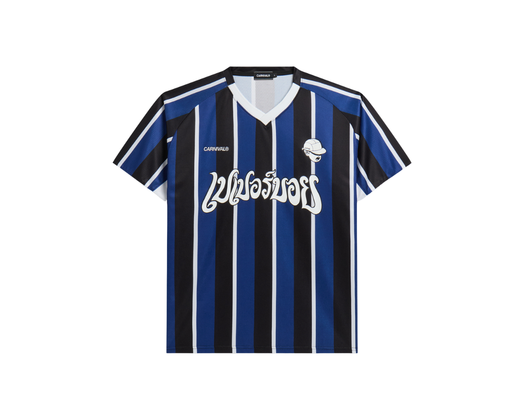 Carnival Carnival Striped Jersey x Paperboy Blue