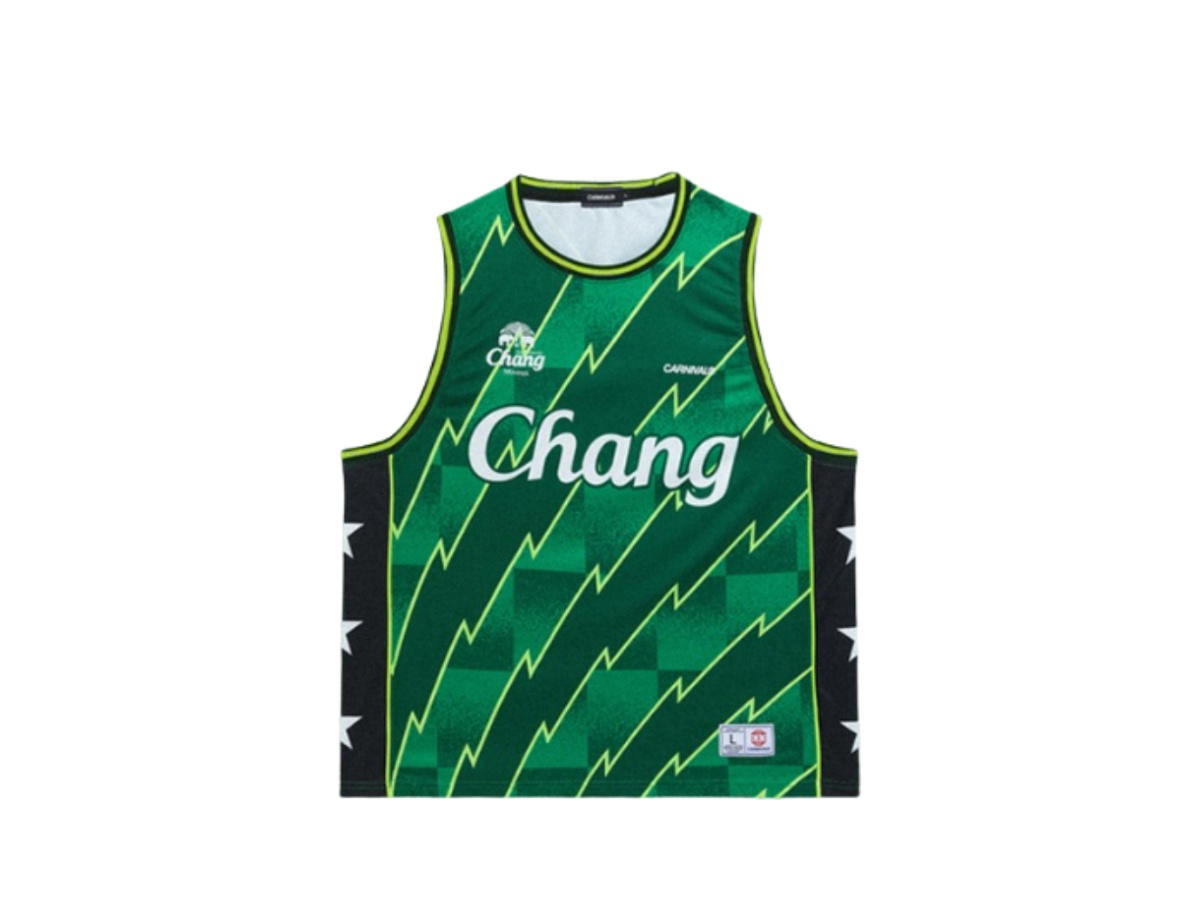 Carnival Carnival x Chang Basketball Jersey Green