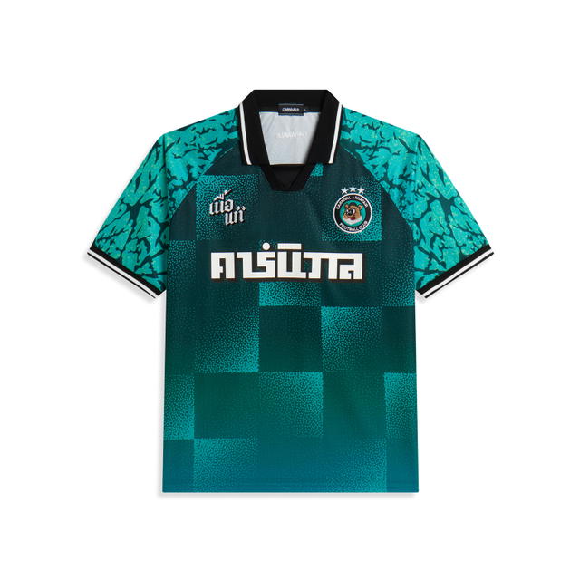 Carnival Carnival X Nuatair Checker Jersey Green - view 1