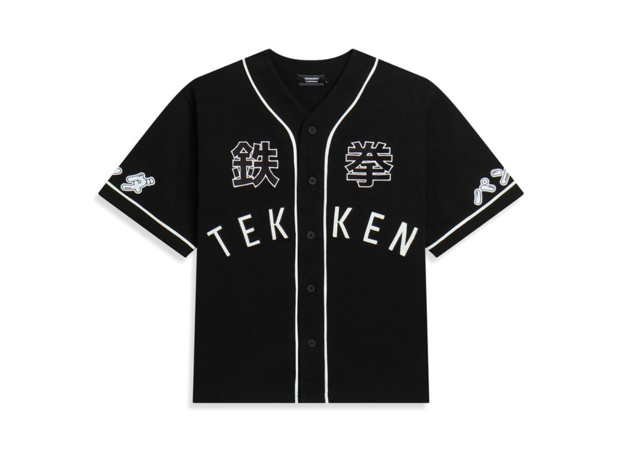Carnival Carnival X Tekken Panda Baseball Jersey Black