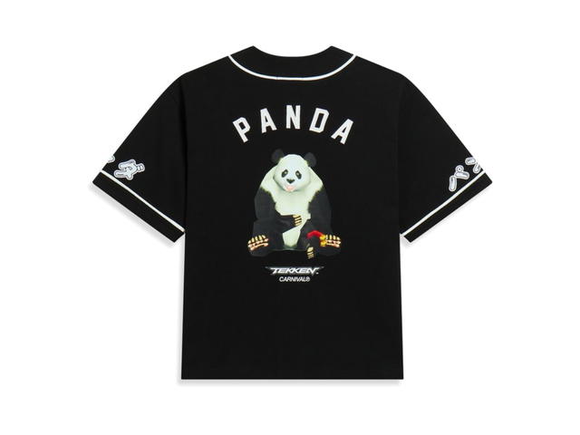 Carnival Carnival X Tekken Panda Baseball Jersey Black - view 2