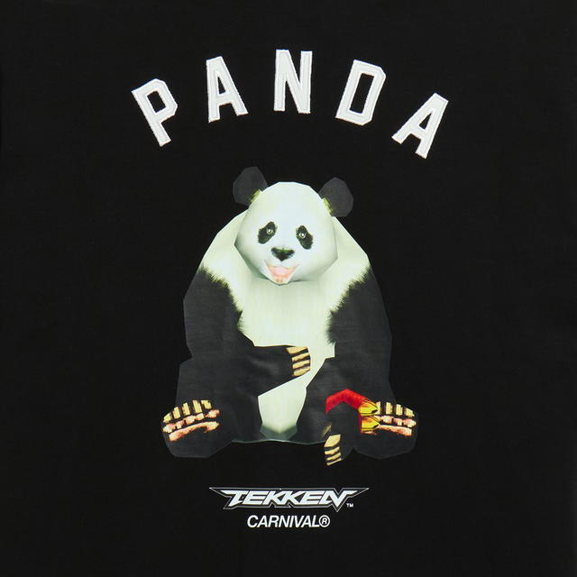 Carnival Carnival X Tekken Panda Baseball Jersey Black - view 3