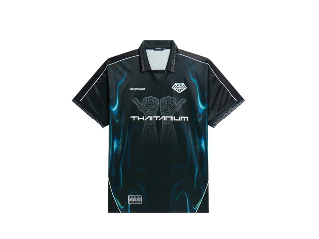 Carnival Carnival x Thaitanium Soccer Jersey Black - view 1