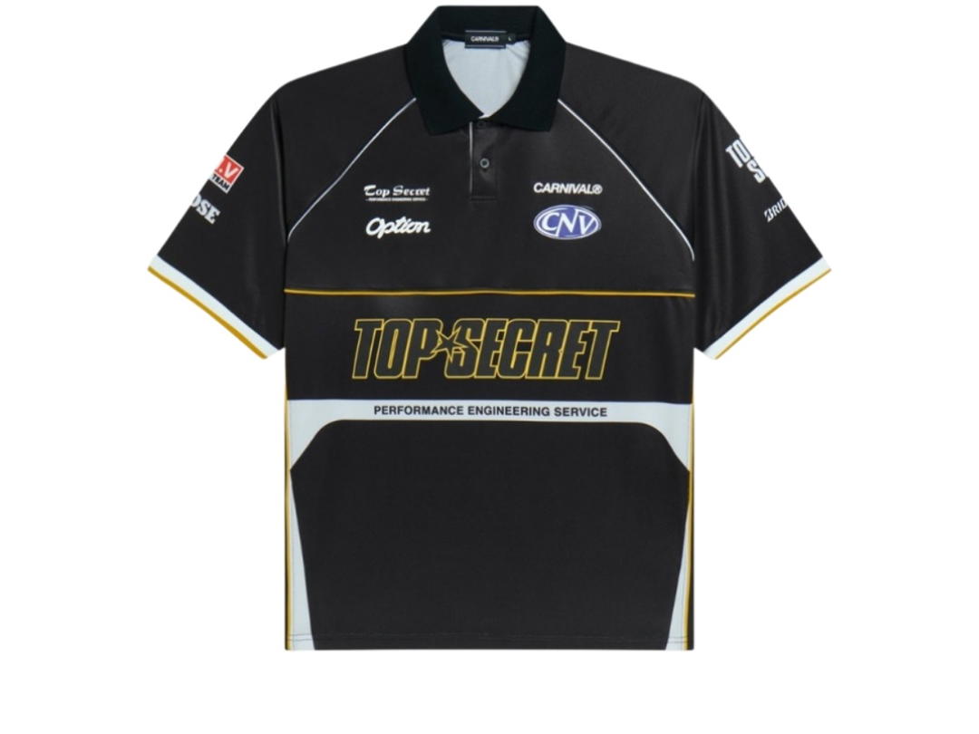 Carnival Carnival X Top Secret Performance Polo Black