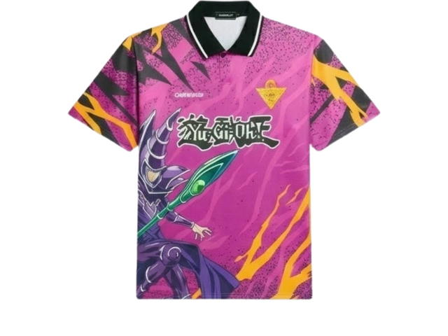 Carnival Carnival X Yugioh Dark Magician Football Jersey Pink - view 1