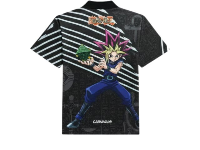 Carnival Carnival X Yugioh Yugi Football Jersey Black - view 2