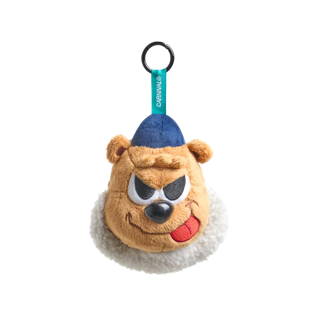 Carnival Carnival X Nuatair Bernie Plush Keychain Brown
